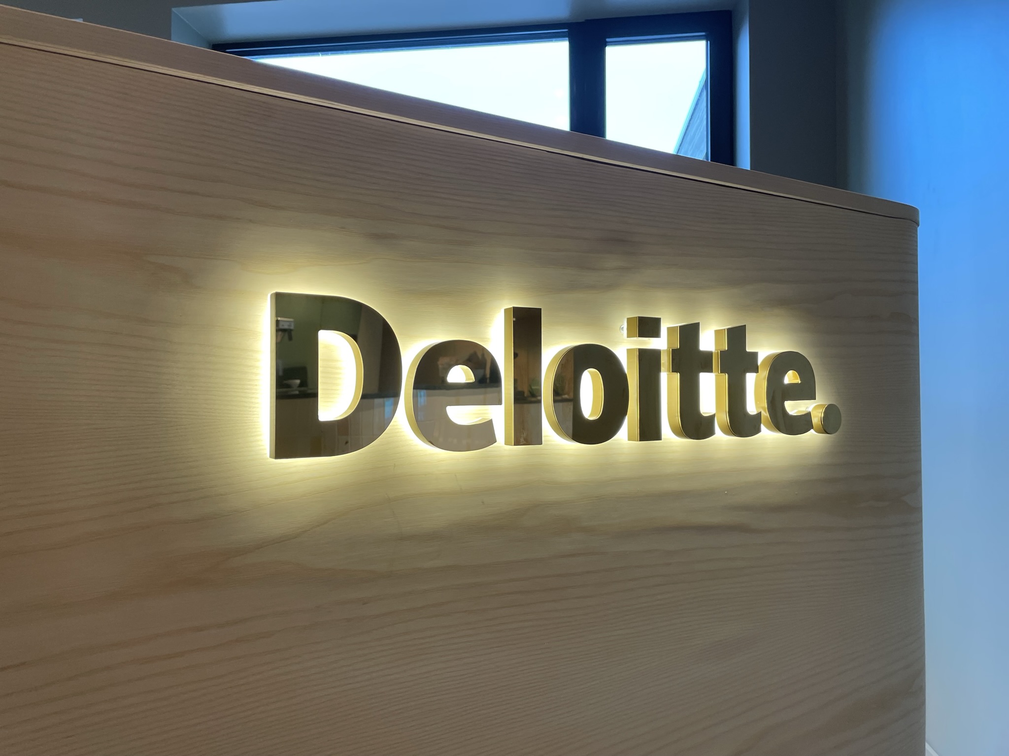 Innvendig LED-lys i Deloitte sitt kontor i Kristiansand